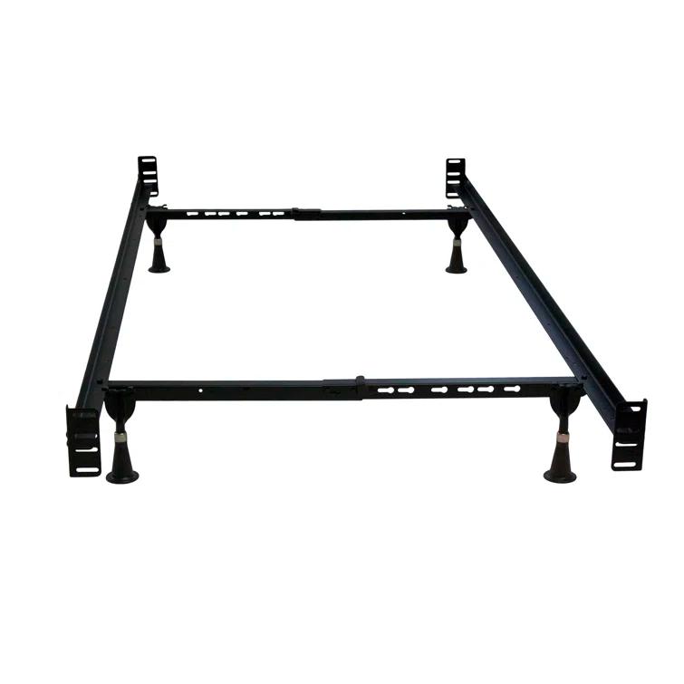 Home by Hollywood Bed Rails and Supports - Headboard/Footboard Bed Frames, Bed Rails & Center Supports w/ Glides, Twin / Full, 4 Leg w/ Glides