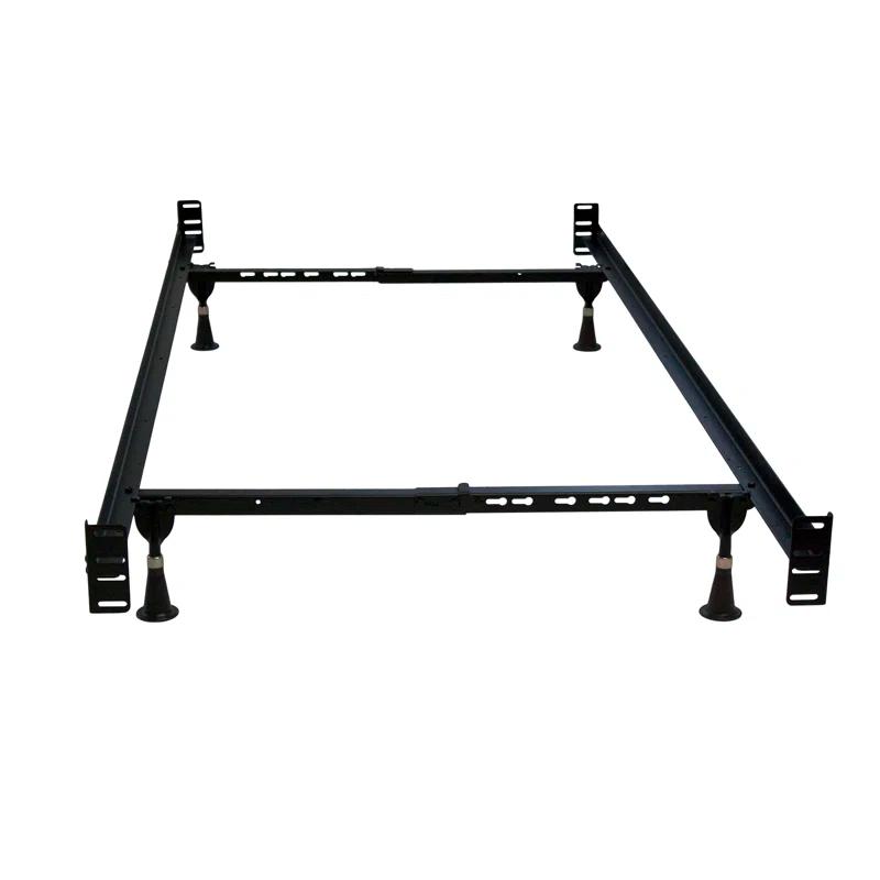 Home by Hollywood Bed Rails and Supports - Headboard/Footboard Bed Frames, Bed Rails & Center Supports w/ Glides, Twin / Full, 4 Leg w/ Glides