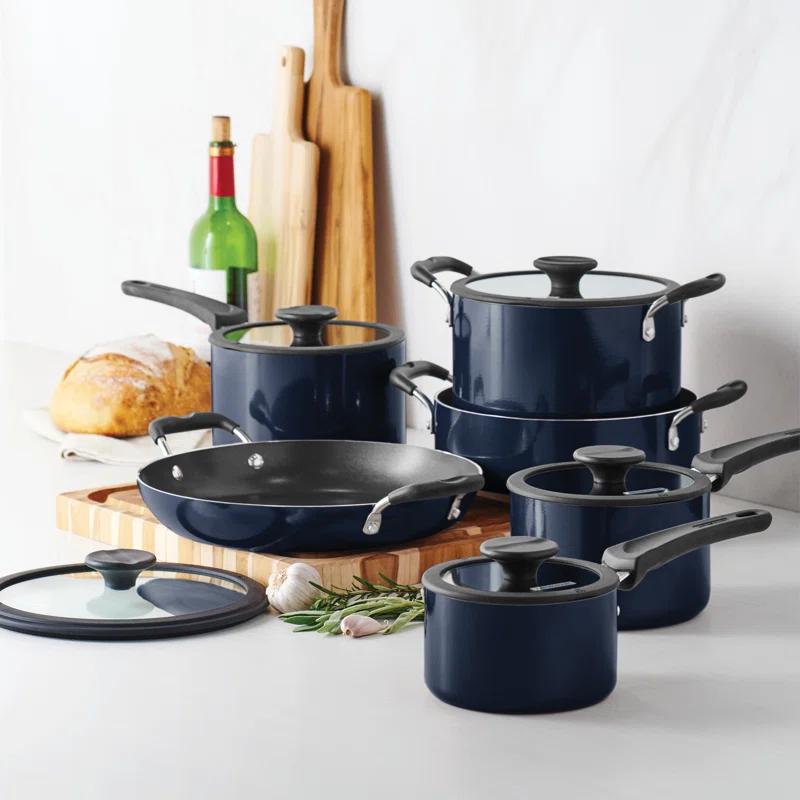 Tramontina Tramontina Aluminum Non Stick 11 Pc Nesting Cookware Set