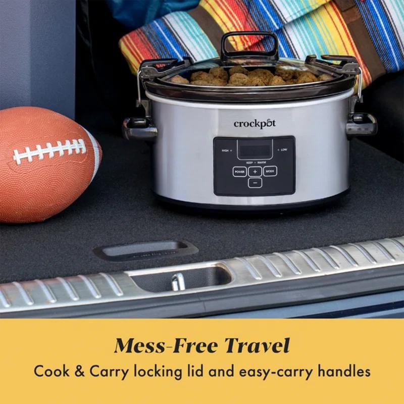 Crock-pot Crockpot 4-Qt. Cook & Carry Slow Cooker