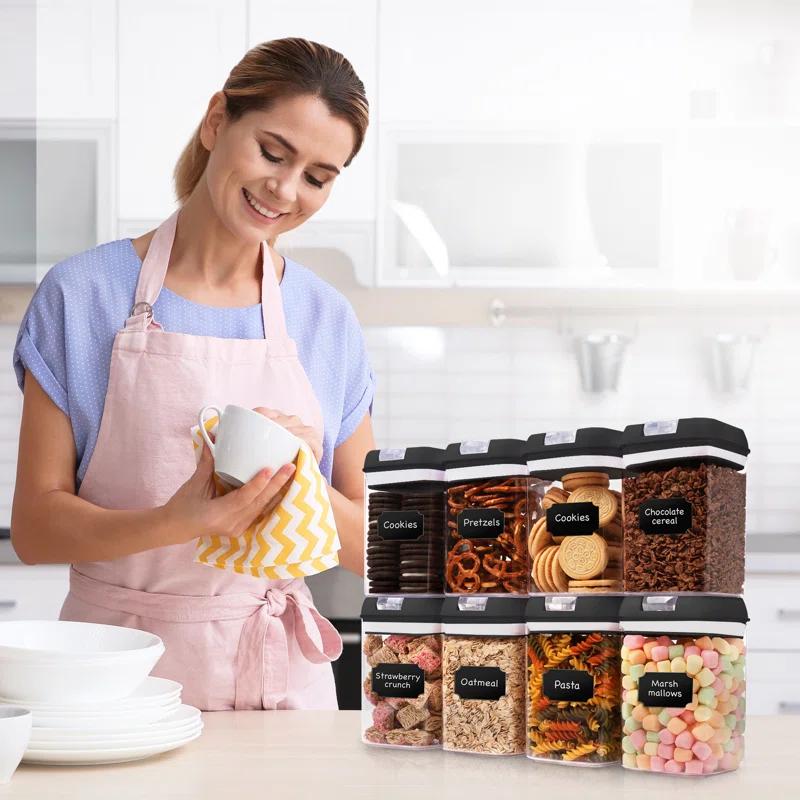 Cheer Collection Cheer Collection Food Storage Container (Set of 8)