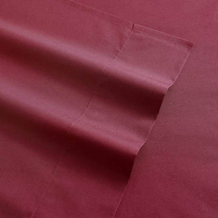 Nautica Solid Cotton Percale Sheet Sets