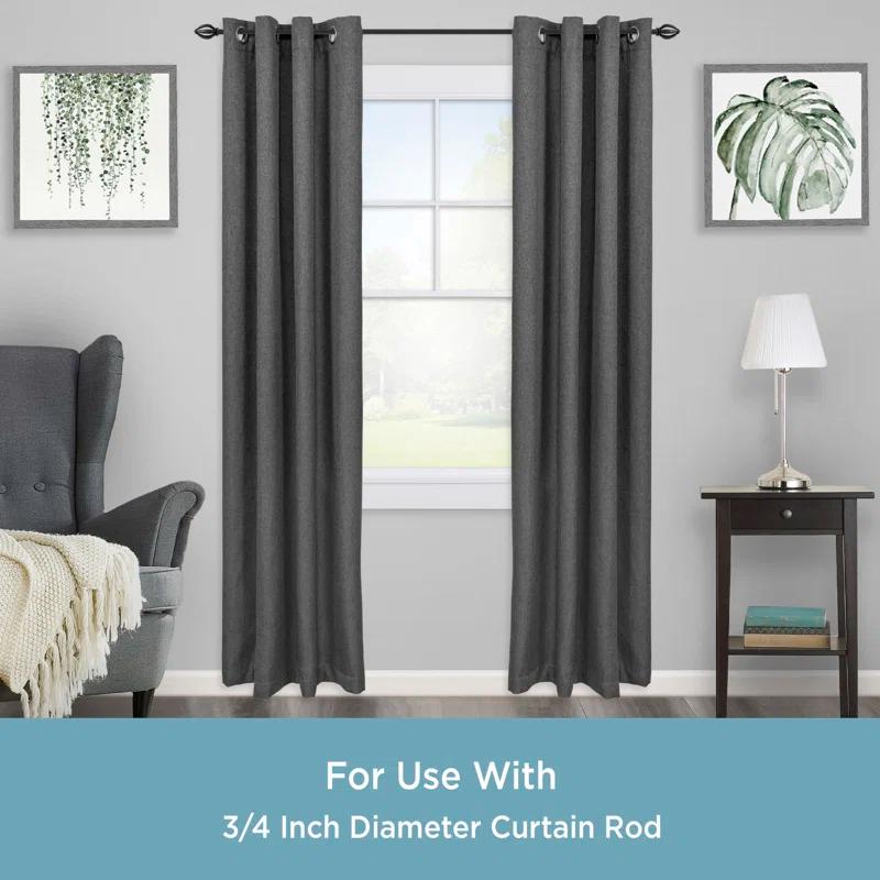Kenney 3/4" Adjustable Brackets Curtain Rod Brackets & Reviews | Wayfair