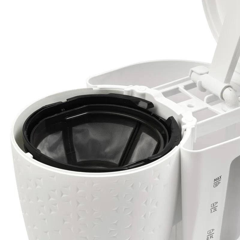 HADEN Starbeck White Drip Coffee Maker