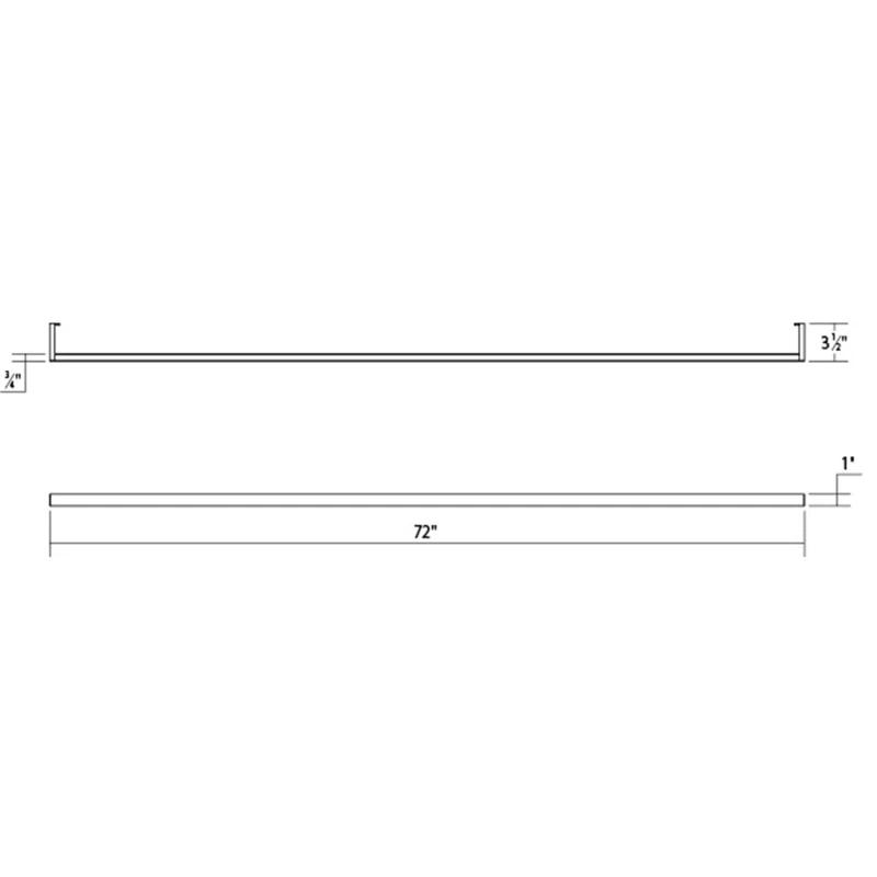 Thin-Line LED Wallchiere