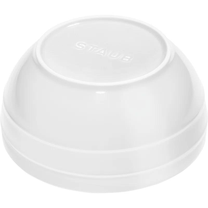 Staub White 2-Piece Nested Serve Bowl Set