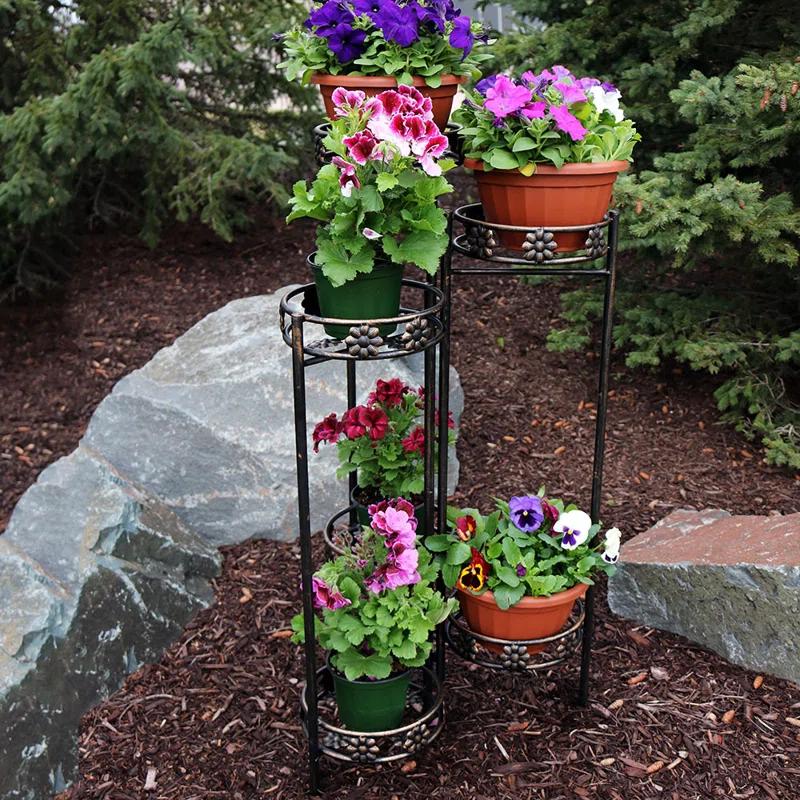 SunnyDaze Decor Metal Weather Resistant Plant Stand