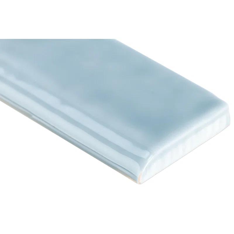 Bond Tile Brookline 10" x 2" Ceramic Bullnose Wall Tile Trim