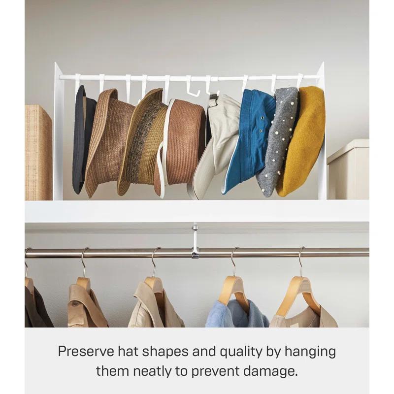 Yamazaki Home Yamazaki Home Hat Hanging Organizer, Steel, Holds 5.5 Lbs, Adjustable