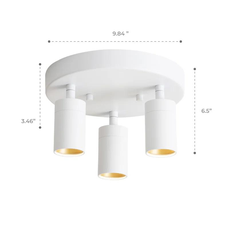 Vidalite 11.6'' 3 -Light Track Kit with Dimmable