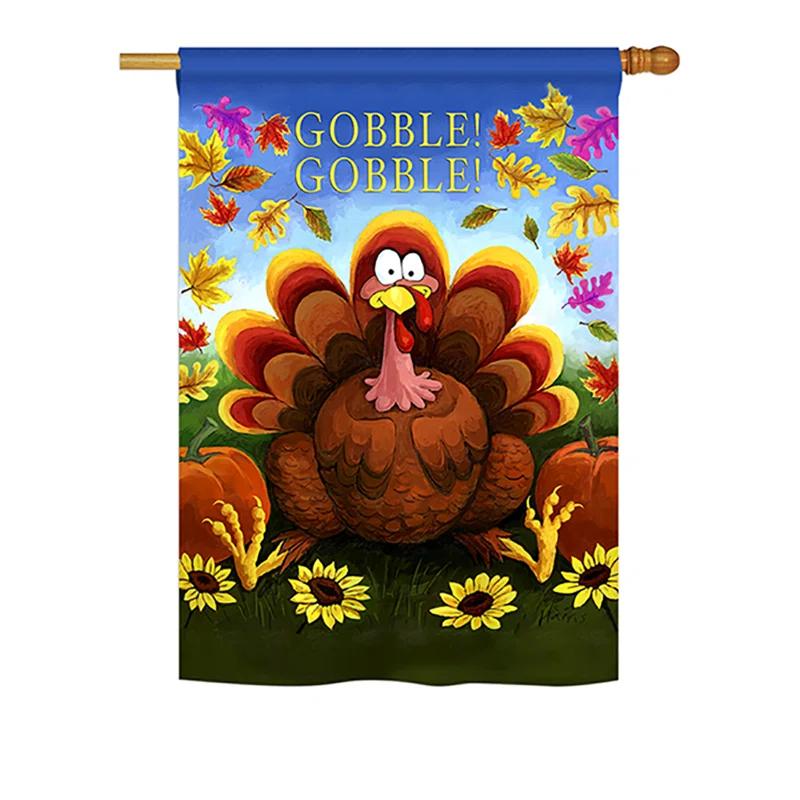 Breeze Decor Double Sided Polyester Animal Garden Flag