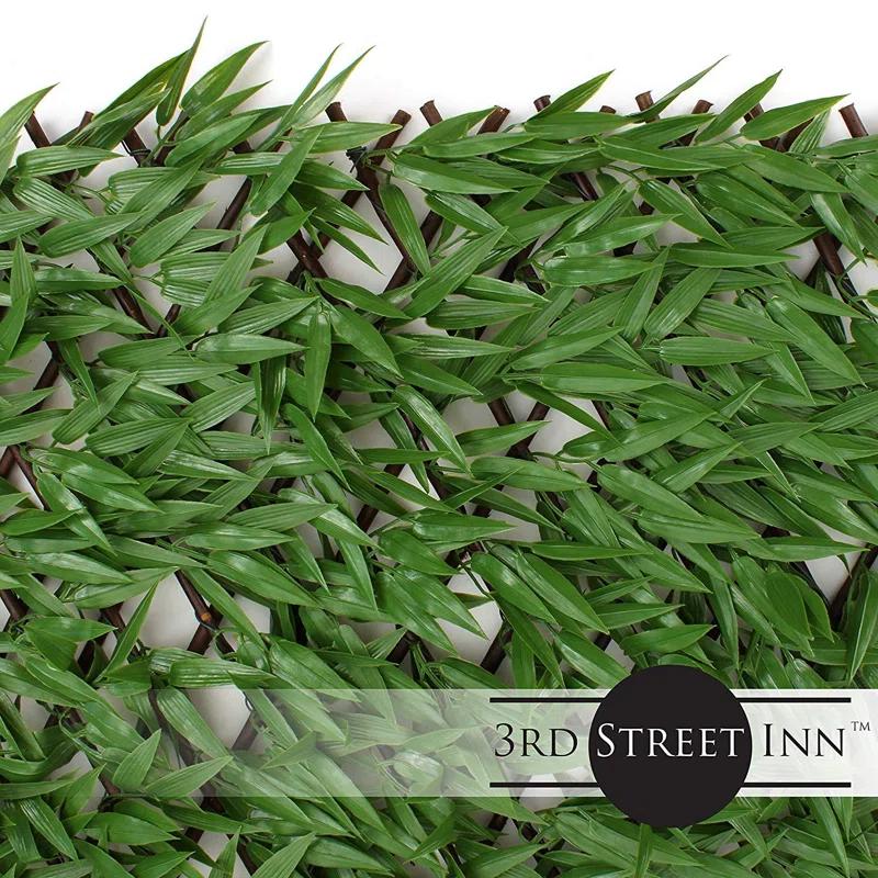 3rd Street Inn 1.6 ft. H x 9 ft. W Bamboo Privacy Screen (Set of 4)