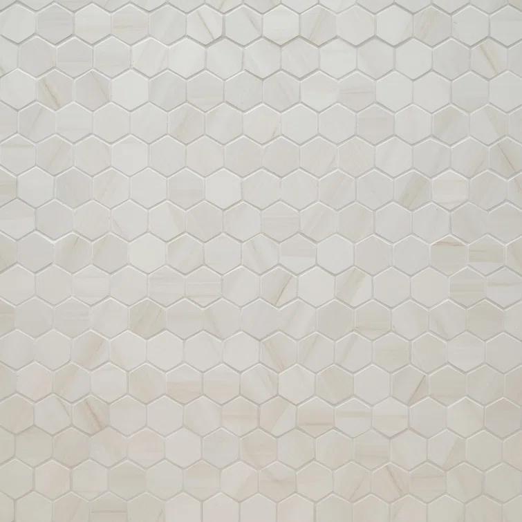 Ardena 12 in. x 12 in. Matte Porcelain Mosaic Floor and Wall Tile