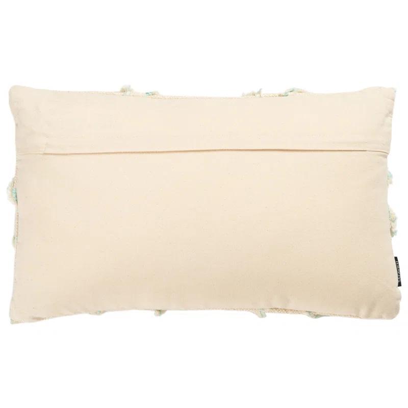 Safavieh Ashlin Fringed Cotton Reversible Throw Pillow
