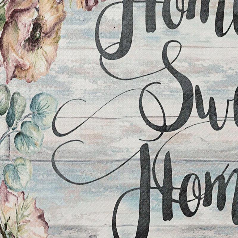SoHome Cozy Living Home Sweet Home Floral Anti-Fatigue Mat