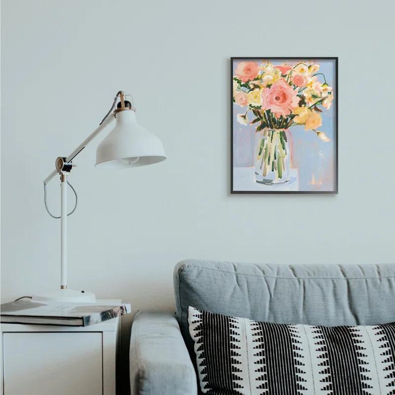 Stupell Industries " Chic Floral Bouquet Pastel Spring Flowers " by Victoria Borges