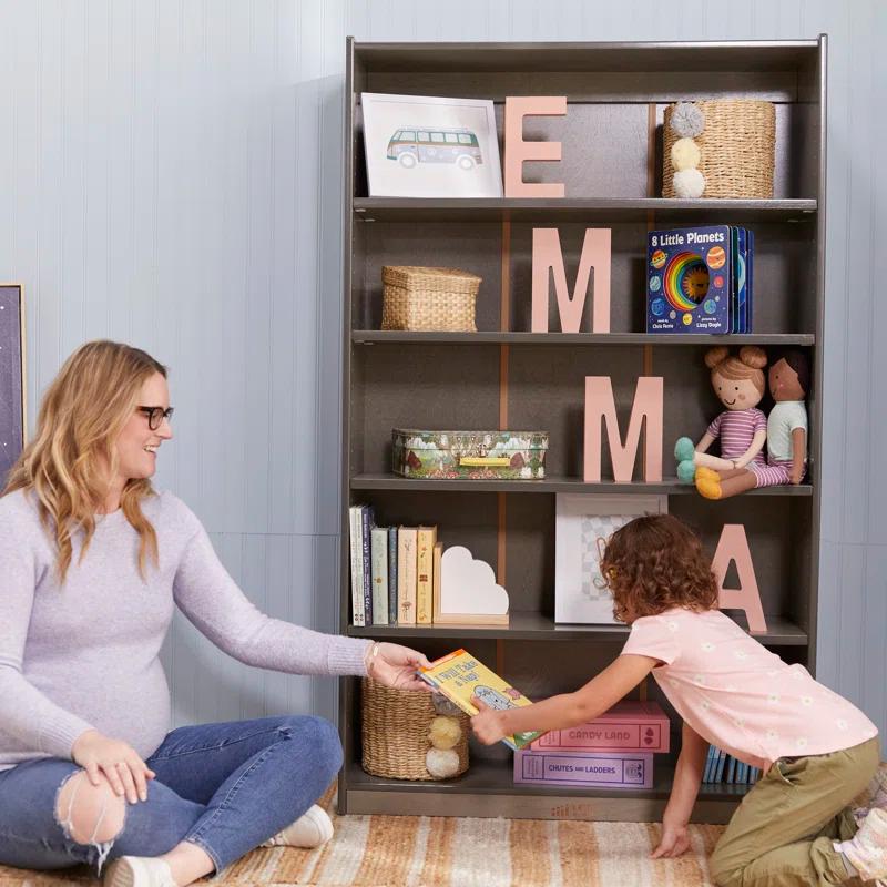 ECR4Kids ECR4Kids Classic Bookcase, 60in, Adjustable Shelves