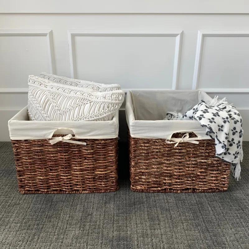 America Basket Co Wicker Basket (Set of 2)
