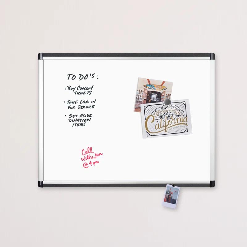 U Brands Wall Steel Magnetic Whiteboard