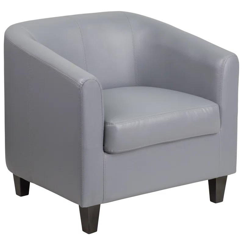 Flash Furniture Katie LeatherSoft Lounge Chair with Sloping Arms