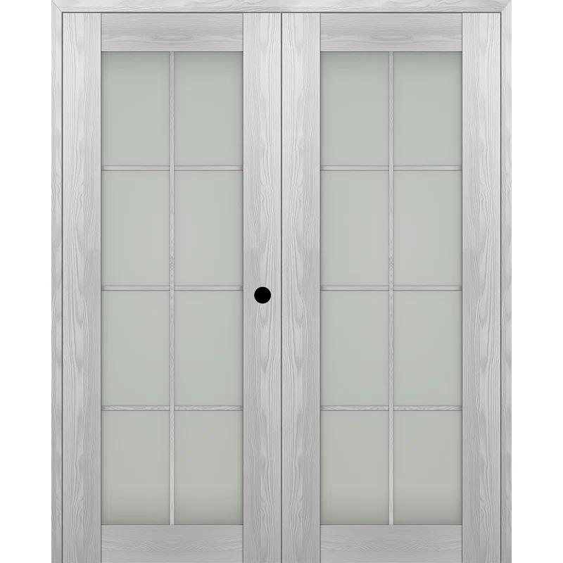 Belldinni Avon 8 Lite Solid + Manufactured Wood Paneled Prehung Door