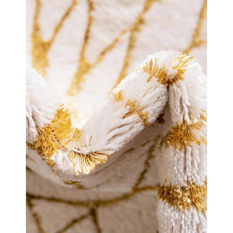 Marilyn Monroe Glitzy Geometric Rug