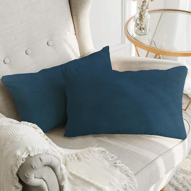 A1 Home Collections LLC Velvet Pillow Cover (Set of 2)