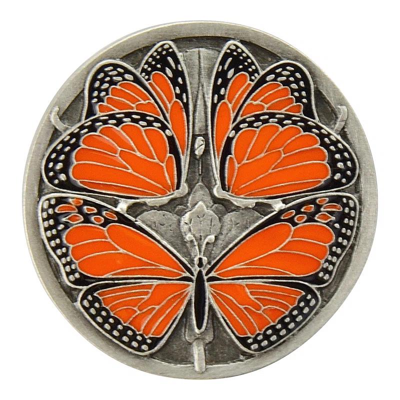 Notting Hill Arts and Crafts Hand Painted 1.37" Diameter Round Knob
