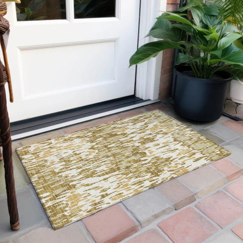 Machine Washable Indoor/Outdoor Chayden ACN986 1'8" x 2'6" Rug