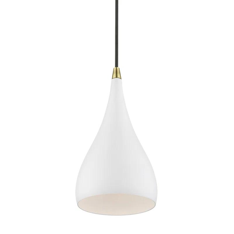 Schultz Single Light Metal Dimmable Pendant