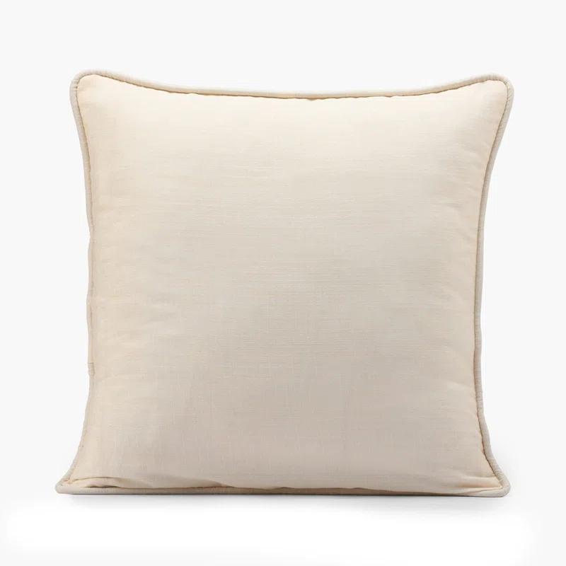Faux Silk Throw Pillow Covers - Decorative Pillow Covers (Set of 2)