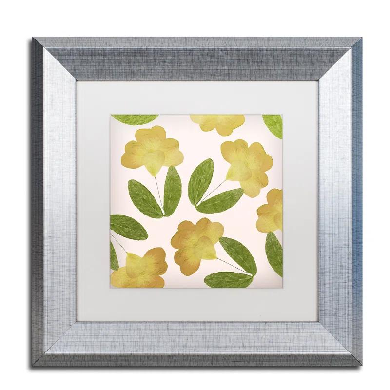 Trademark Fine Art Color Bakery " English Garden I " by Color Bakery