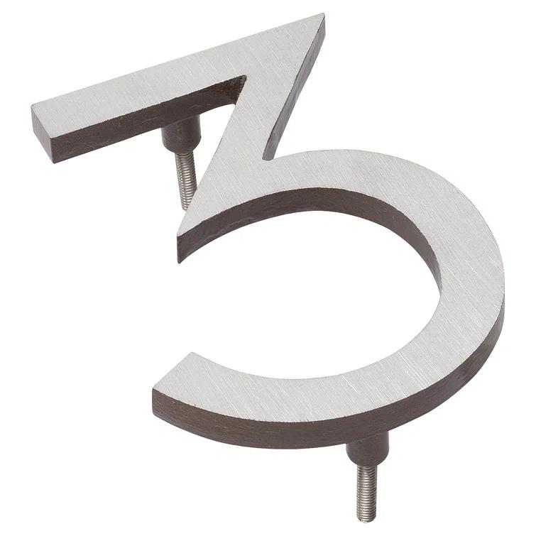 Montague Metal Products Inc. 4'' H Metal House Number