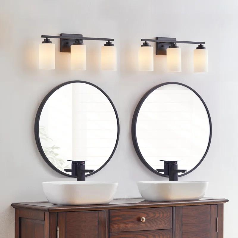 Kawoti Vanity Light With Frosted White Glass
