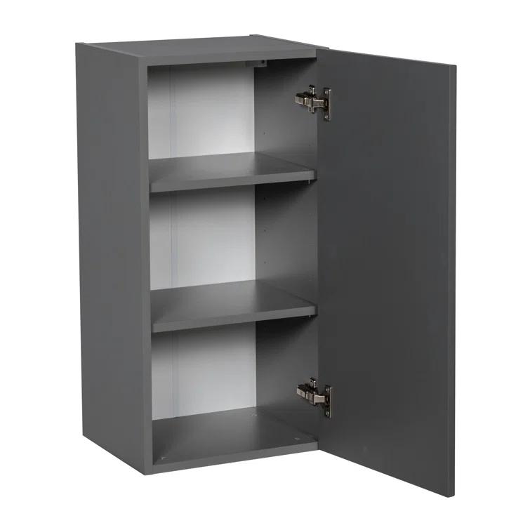 WALLKITCHENS Open Particleboard Standard Wall Cabinet Ready-to-Assemble