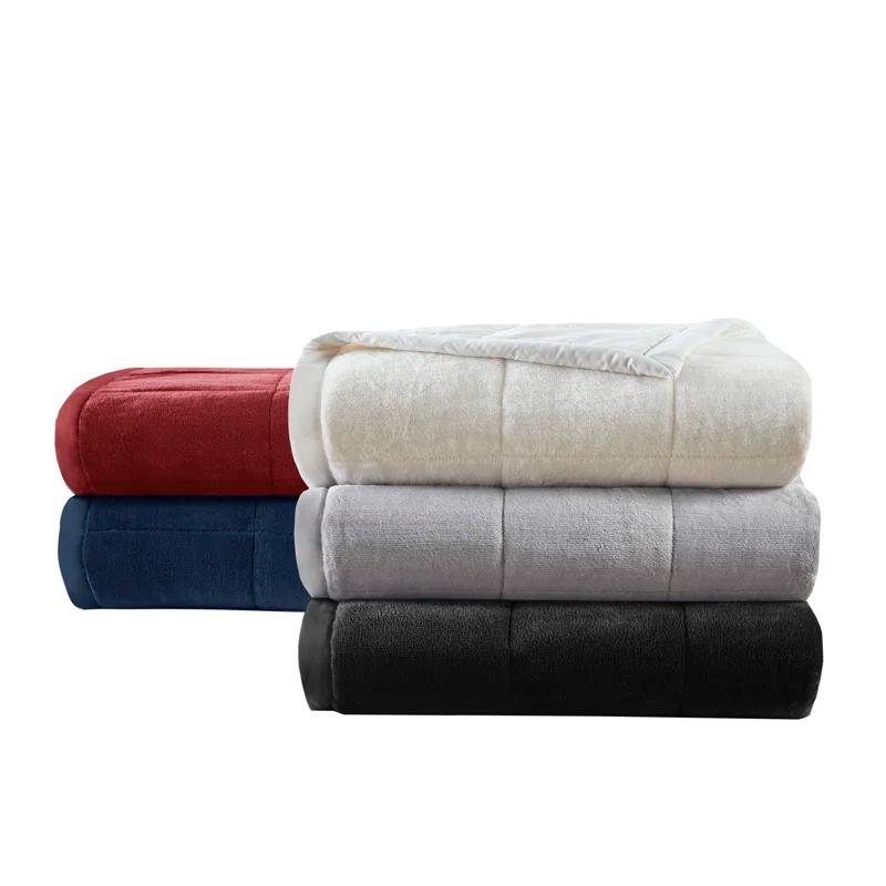 Madison Park Coleman Reversible HeiQ Smart Temperature Down Alternative Blanket