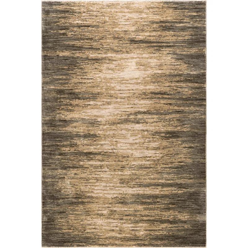 17 Stories Fiadh Abstract Fringe Area Rug