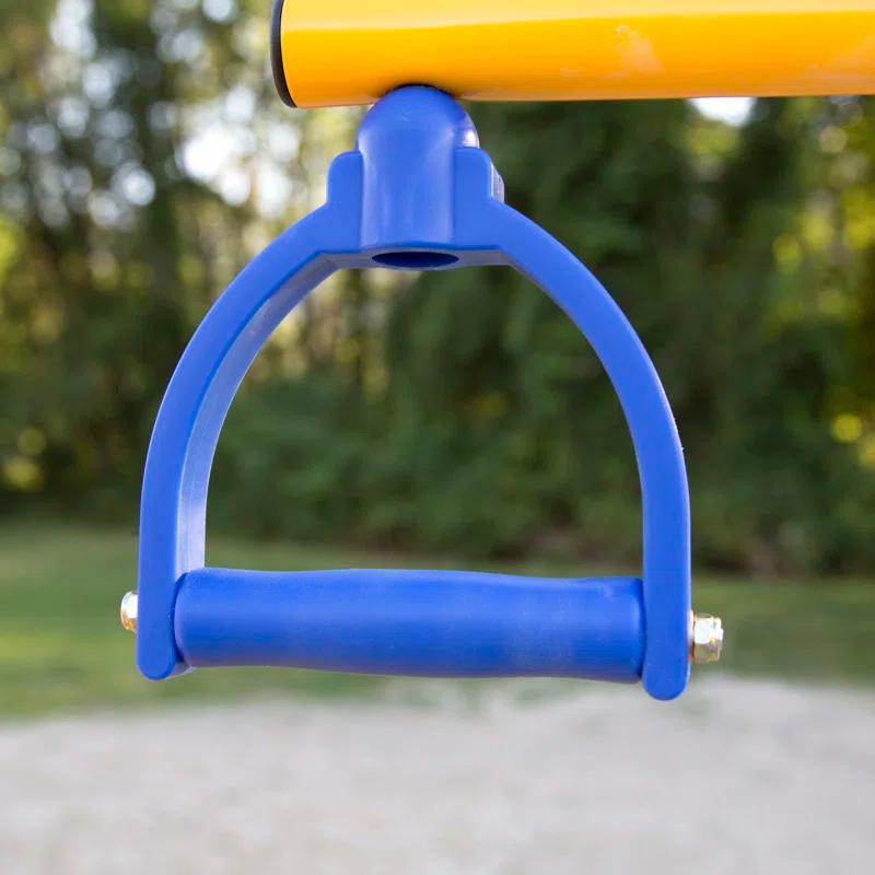 Skywalker Sports Geo Dome Climber Swing Set, Jungle Gym for Kids Outdoor Backyard with Basketball Hoop, Swing Bar