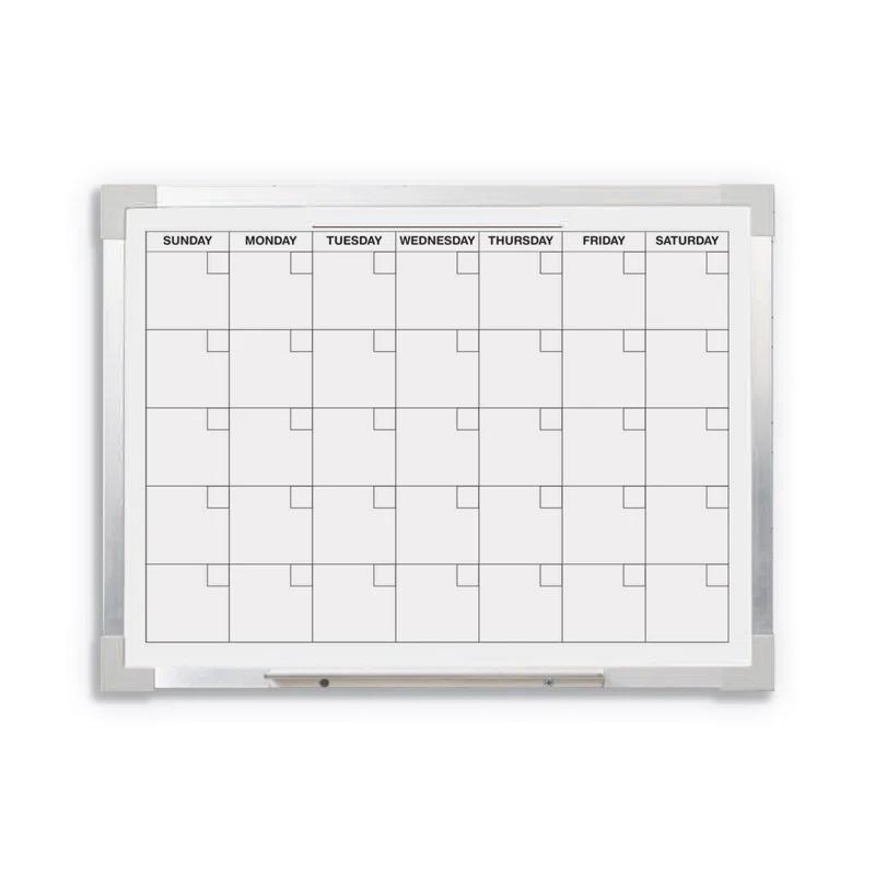 Flipside Products Wall Mounted Magnetic Wall Calendar, 18" x 24"