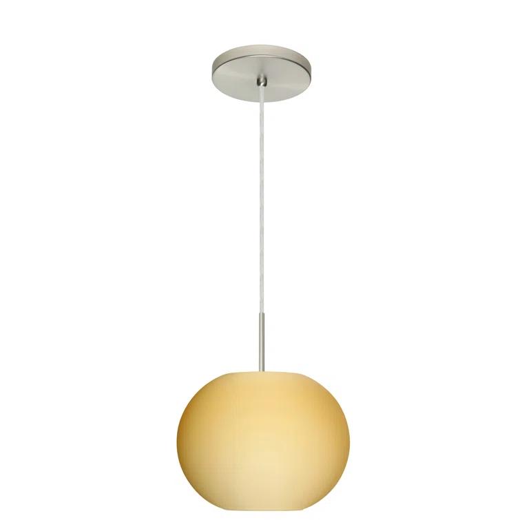 Besa Lighting Luna 1 - Light Single Pendant