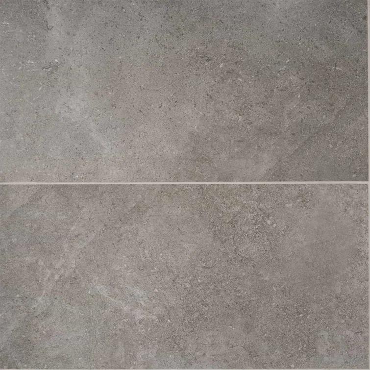 Bond Tile Grava 11.81 in. x 23.62 in. Matte Stone Look Porcelain Floor and Wall Tile (9.68 Sq. Ft. / Case)