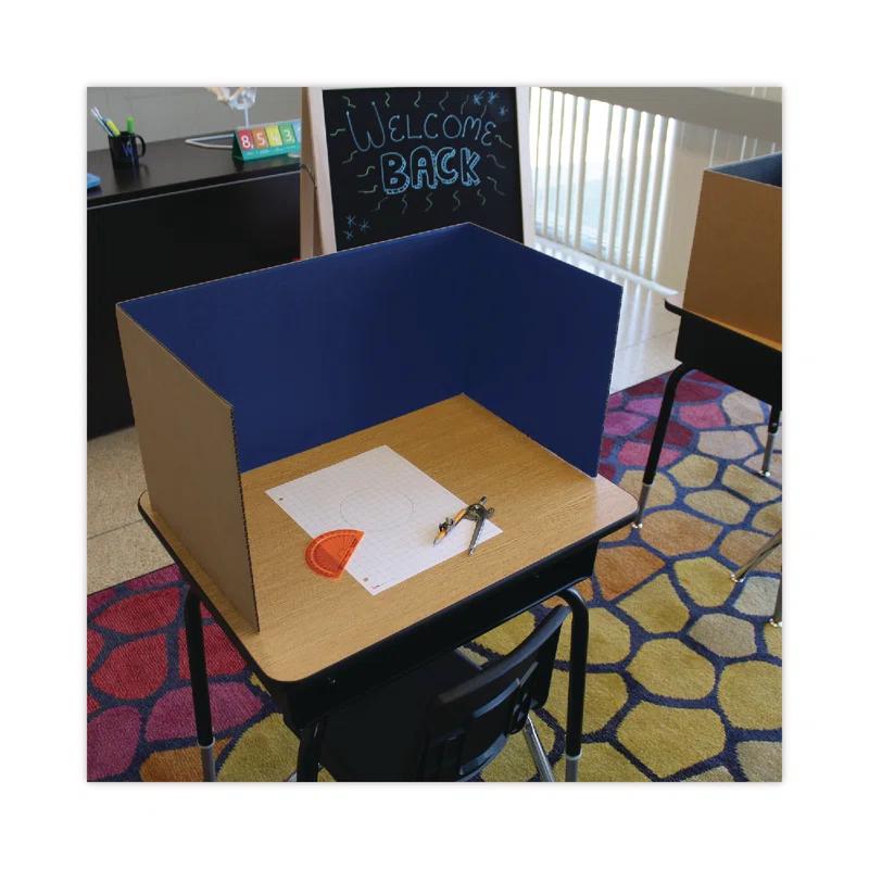 Flipside Flipside Cardboard Study Carrel (Set of 24)