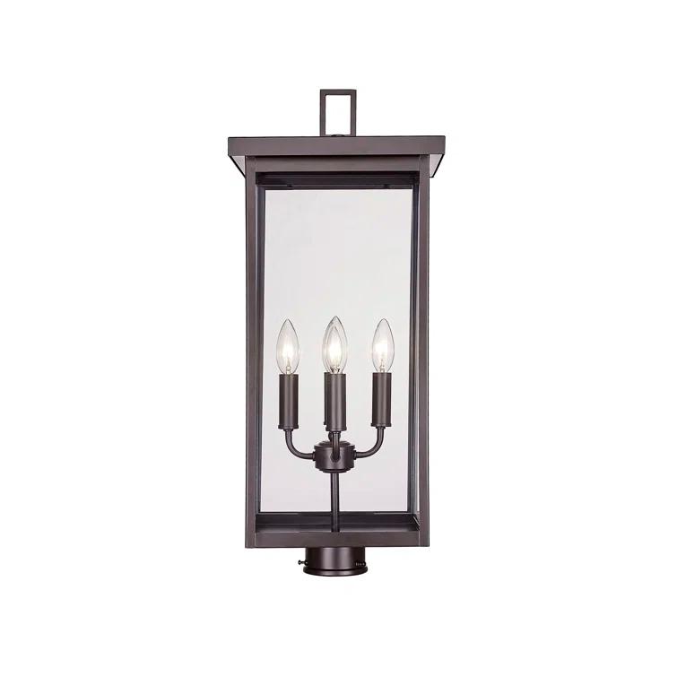Millennium Lighting Barkeley 4 Light 26.13" Tall Outdoor Single Head Post Light
