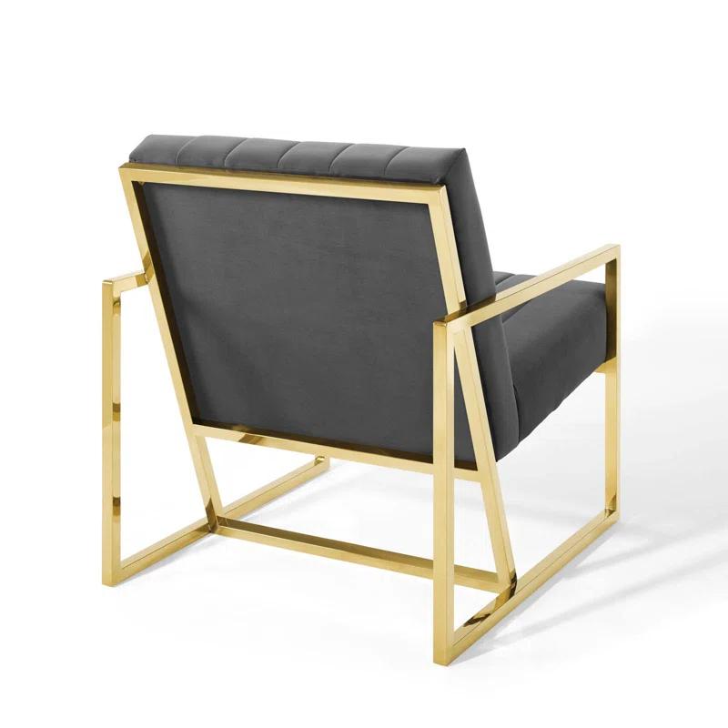 Modway Modway Inspire Channel Tufted Performance Velvet Armchair