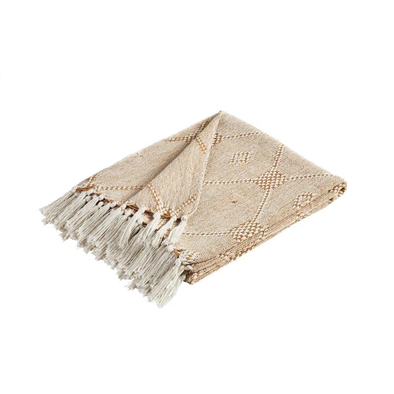 Amrapur Overseas Inc. Plain Weave / Muslin Throw Blanket