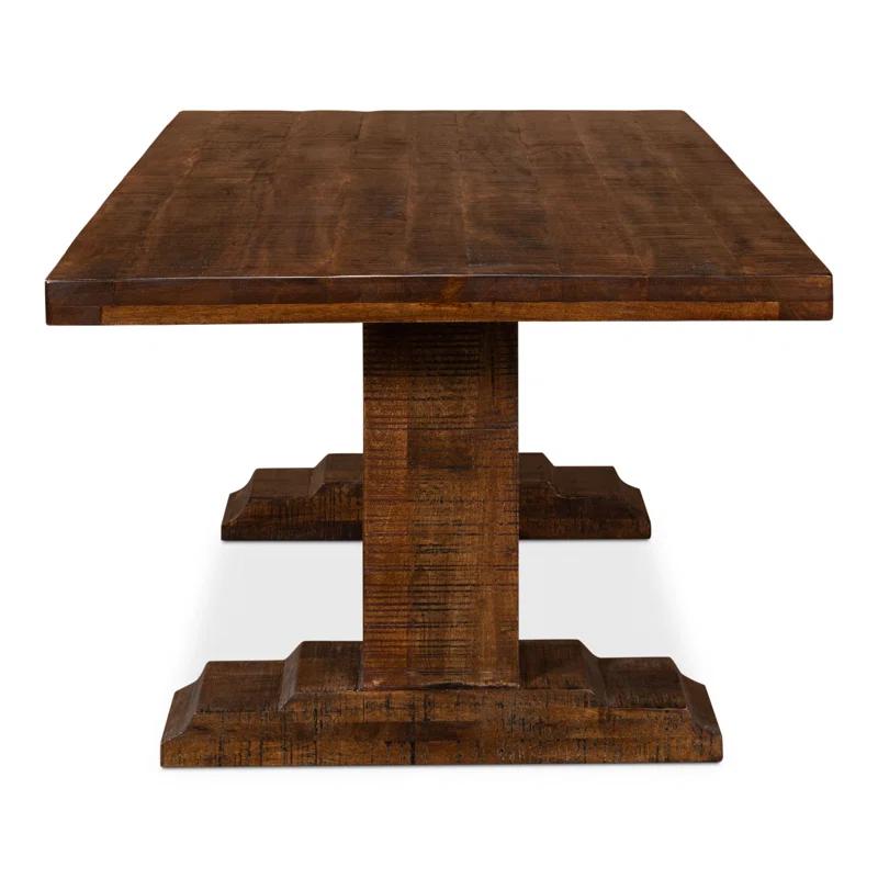 Sarreid Ltd Raphael Solid Wood Dining Table