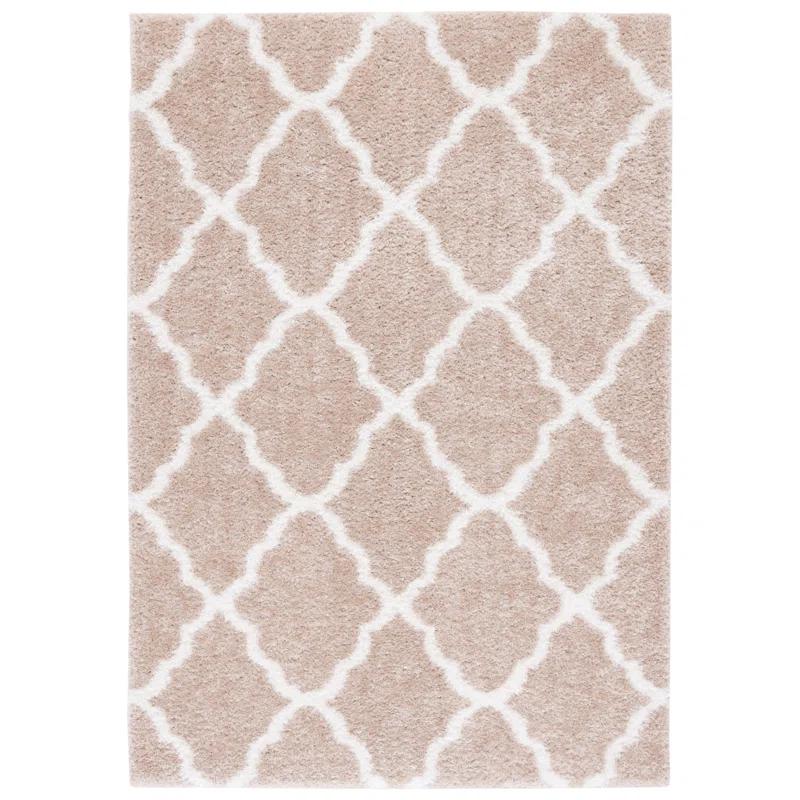 Rosdorf Park Daneshia Tahoe Shag Performance Geometric Rug