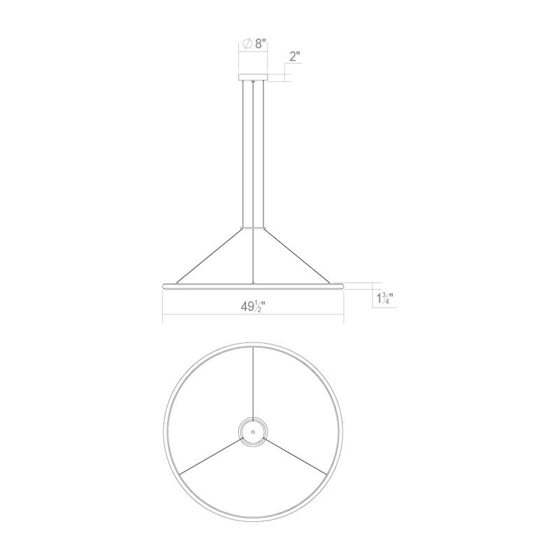SONNEMAN Luna 2 - Light LED Unique/Statement Pendant