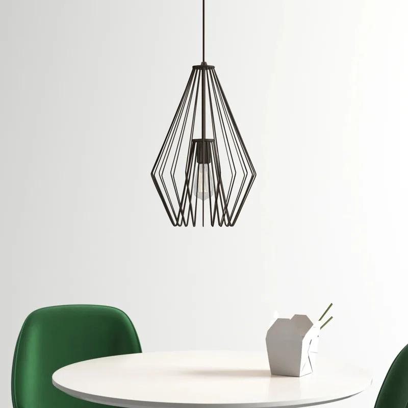 Frankie Single Light Metal Dimmable Pendant