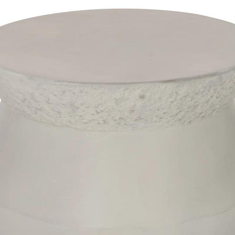 Bernhardt Nidra Concrete Top End Table